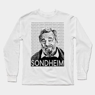 Stephen Sondheim Long Sleeve T-Shirt